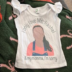 B31 Small Shop/Ms.Rachel Flutter Sleeve Tee— NWOT
